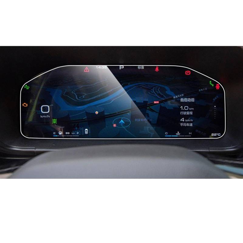 FQUIPCLU Navigation Schutzfolie für Haval H3 2024 Auto-GPS-Navigations-Armaturenbrett-Bildschirm, Blendschutzfolie (Instrumentenschutz) von FQUIPCLU