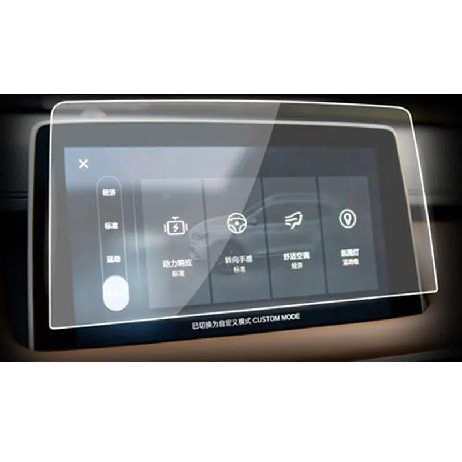 FQUIPCLU Navigation Schutzfolie für MG HS Interior 2018-2020 Auto-GPS-Navigation Displayschutzfolie aus gehärtetem Glas (für GPS) von FQUIPCLU