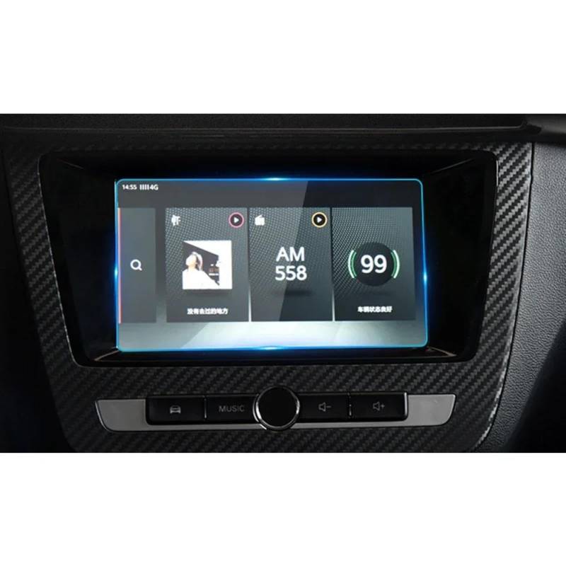 FQUIPCLU Navigation Schutzfolie für MG ZS 2020-2020 Auto-GPS-Navigation, Bildschirmschutzfolie aus gehärtetem Glas (8 Zoll GPS-Navigation) von FQUIPCLU