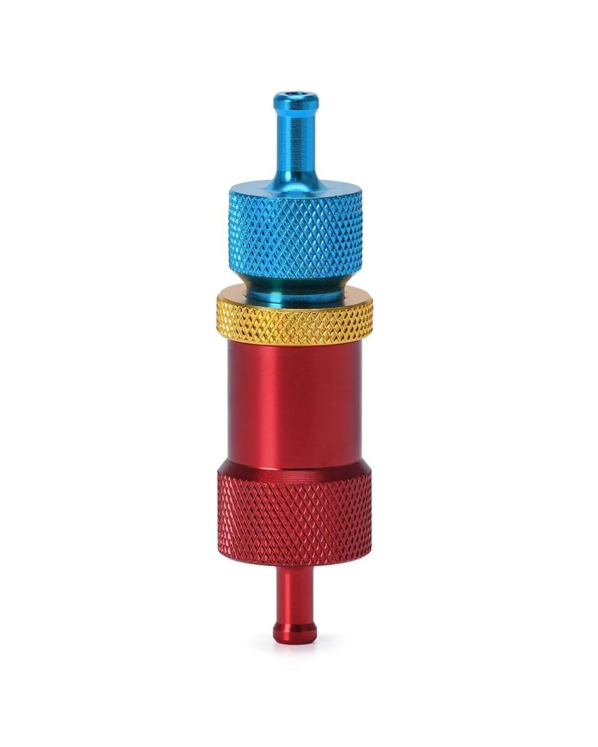 Für Turbolader-Auto-Styling 1-50 PSI Auto Universal Aluminiumlegierung Einstellbarer MBC Manueller Turbo-Boost-Controller(Red and Blue) von FQYYWL