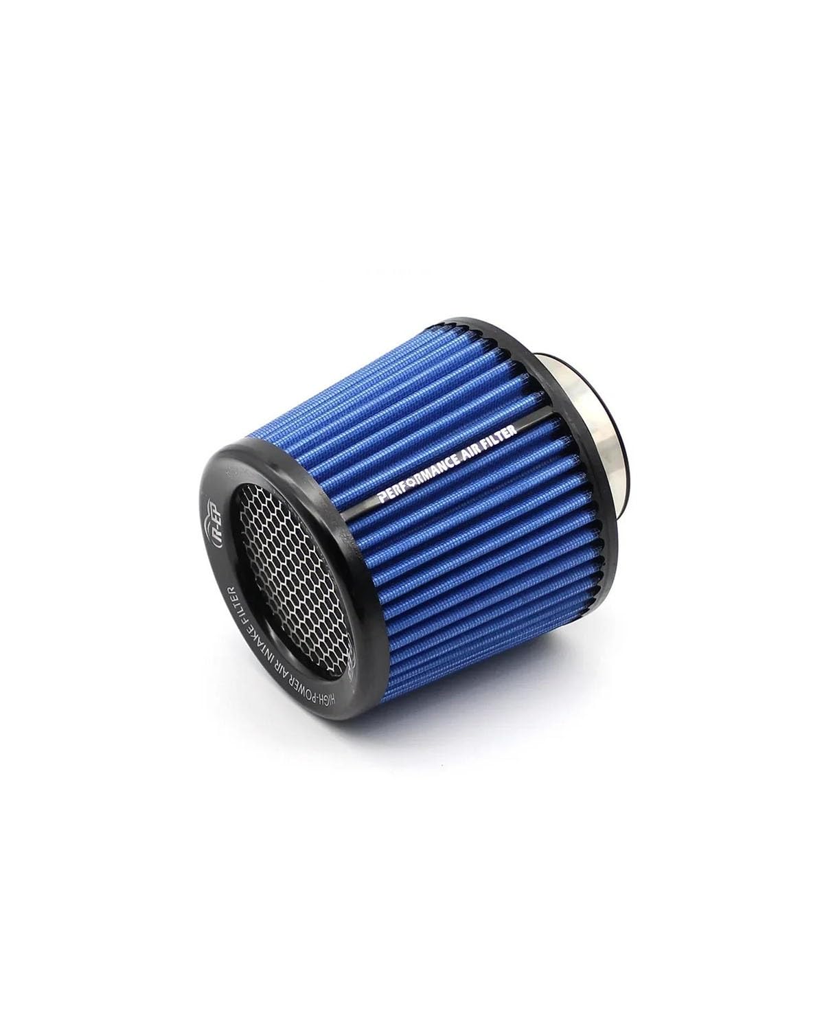 Luftfilter 76/89/101mm Universal Auto Luftfilter Kegel Kaltlufteinlass Filter Auto Modifikation Zubehör Luft-Filter Mesh Kegel Autoluftfilter(89mm Blue) von FQYYWL