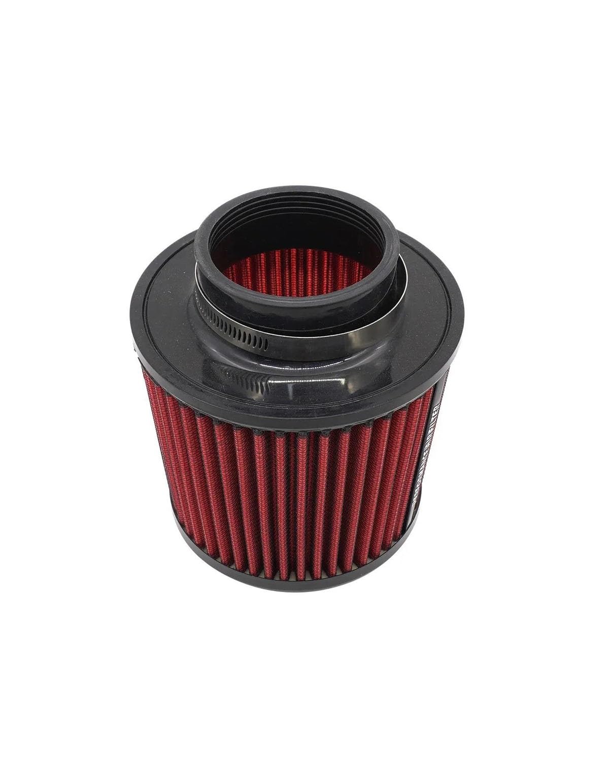 Luftfilter Für Sport Racing Auto Motor Lufteinlass 76MM 89MM 101MM Auto Luftfilter Cold Air Intake Universal Filter Autoluftfilter(101MM-Red) von FQYYWL