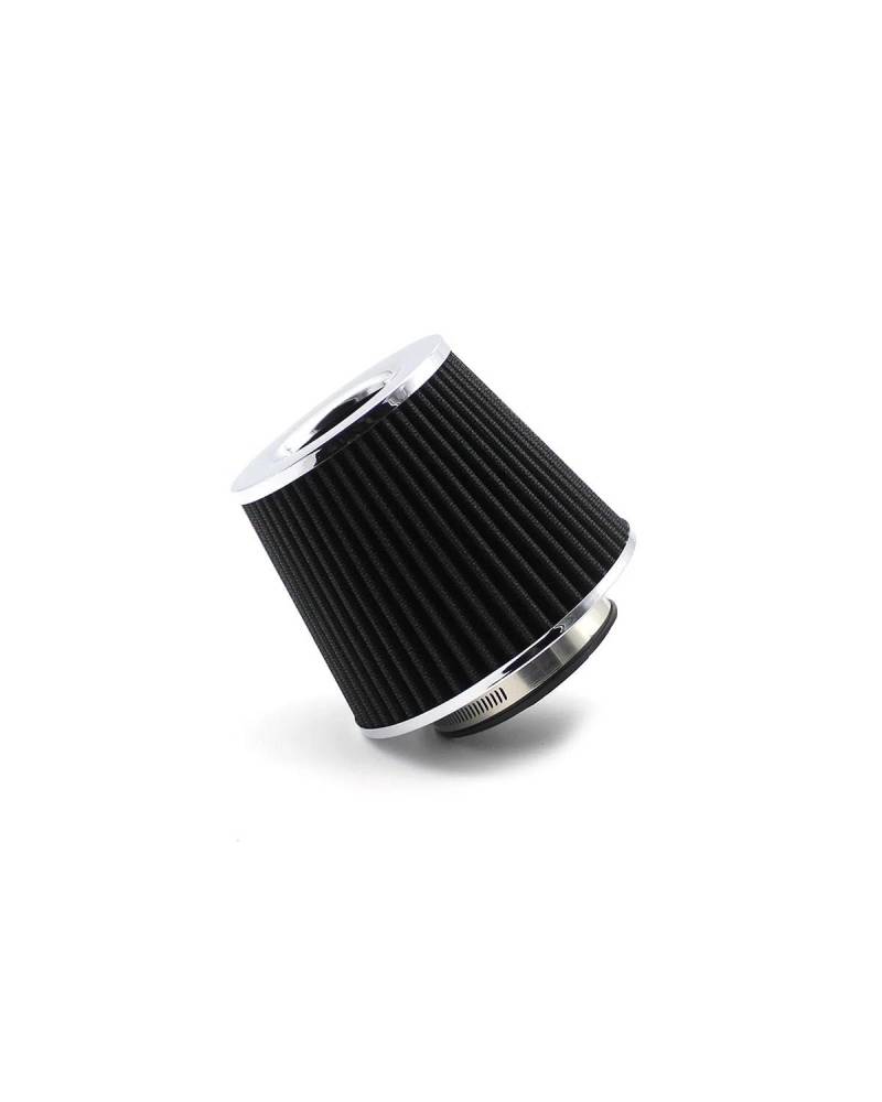 Luftfilter Für Sport Racing Auto Motor Lufteinlass 90 80 76 70 63MM Auto Luftfilter Kaltlufteinlass Universalfilter 2.5 3.5 Zoll Autoluftfilter(Black) von FQYYWL