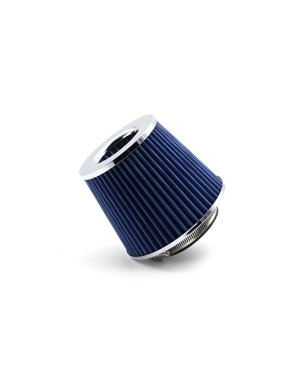 Luftfilter Für Sport Racing Auto Motor Lufteinlass 90 80 76 70 63MM Auto Luftfilter Kaltlufteinlass Universalfilter 2.5 3.5 Zoll Autoluftfilter(Blue) von FQYYWL