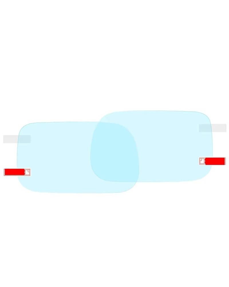 Rückansicht Auto Spiegelfolie Für Accord 2003-2020 Volle Abdeckung Anti-Fog-Film Rückspiegel Regendicht Klar Anti-Fog-Filme Autozubehör Autospiegelaufkleber(E) von FQYYWL