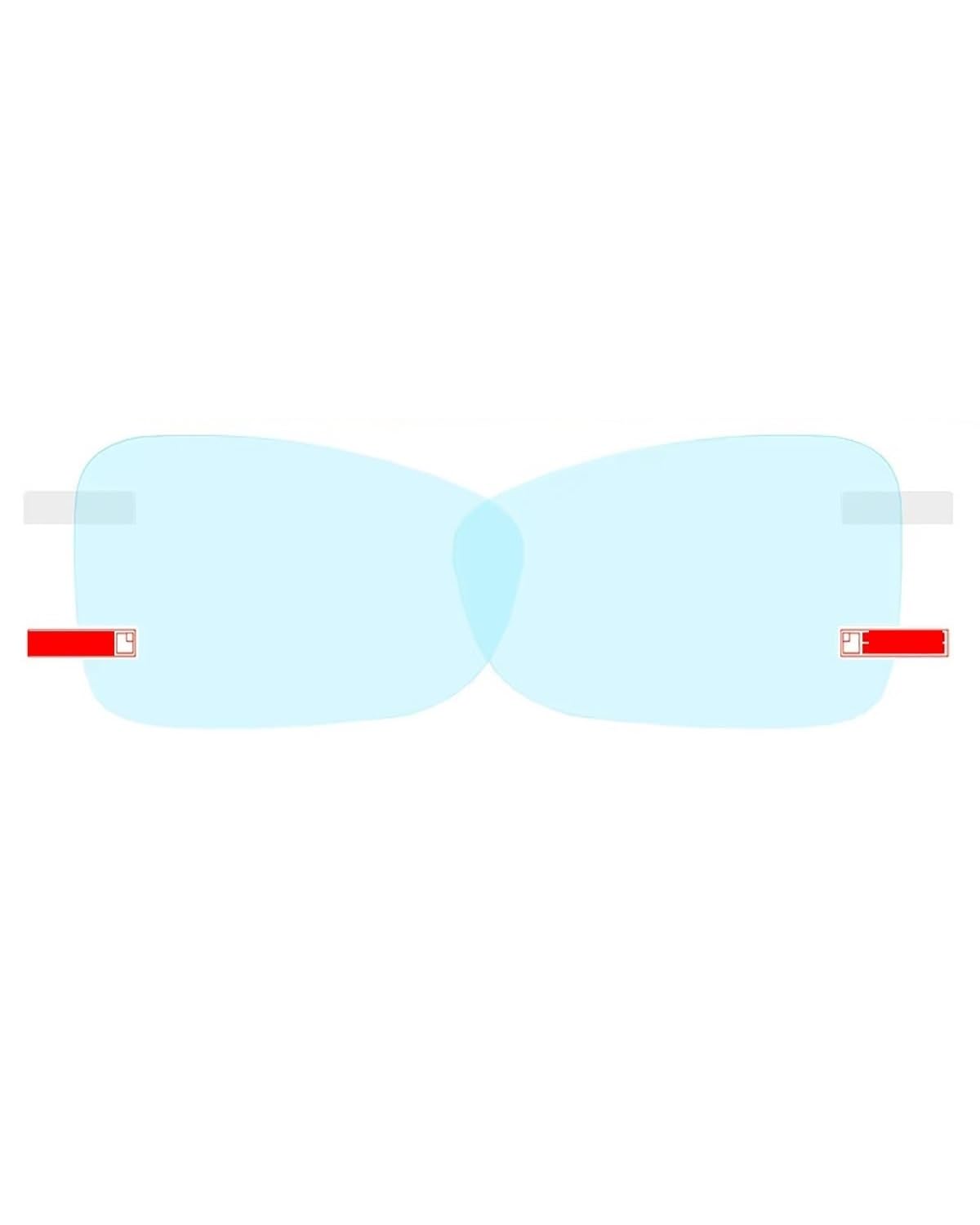 Rückansicht Auto Spiegelfolie Für Accord 2003-2020 Volle Abdeckung Anti-Fog-Film Rückspiegel Regendicht Klar Anti-Fog-Filme Autozubehör Autospiegelaufkleber(I) von FQYYWL