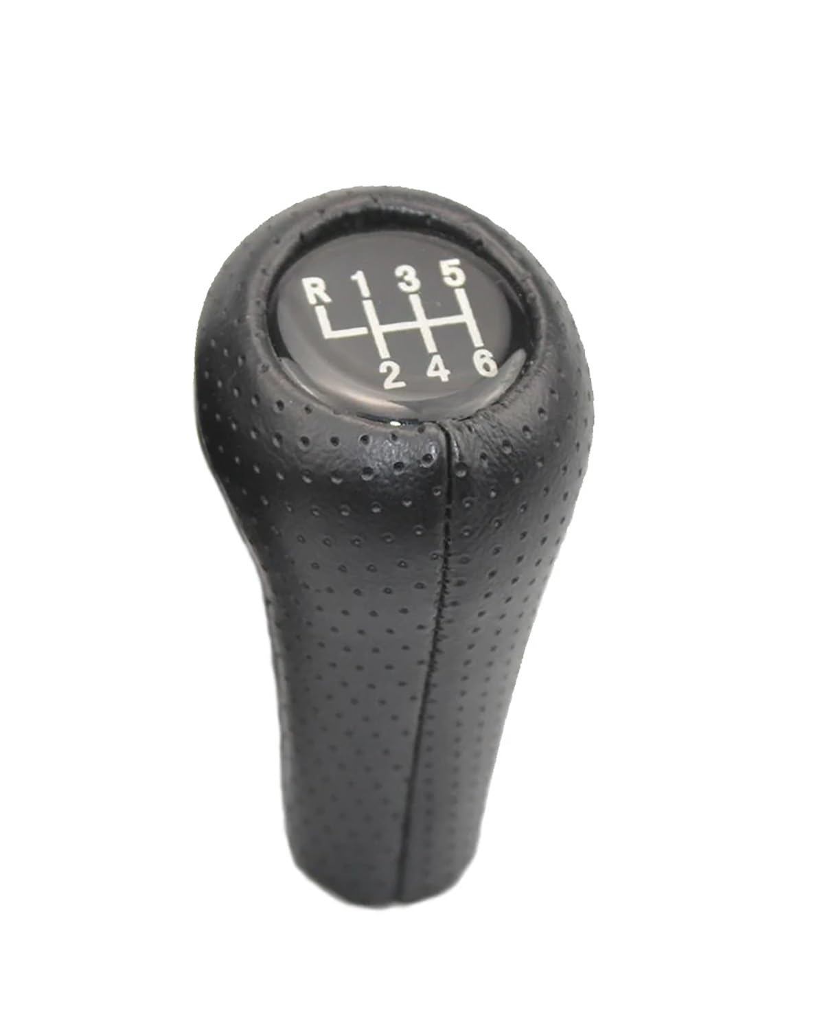 Schaltknauf Für 1 3 5 6 Für X1 Für X3 Für X5 Serie E63 E65 E81 E82 E83 E87 E90 E91 E92 Schalthebel Handball Auto Schaltknauf Shift knob(6 Speed Hole) von FQYYWL