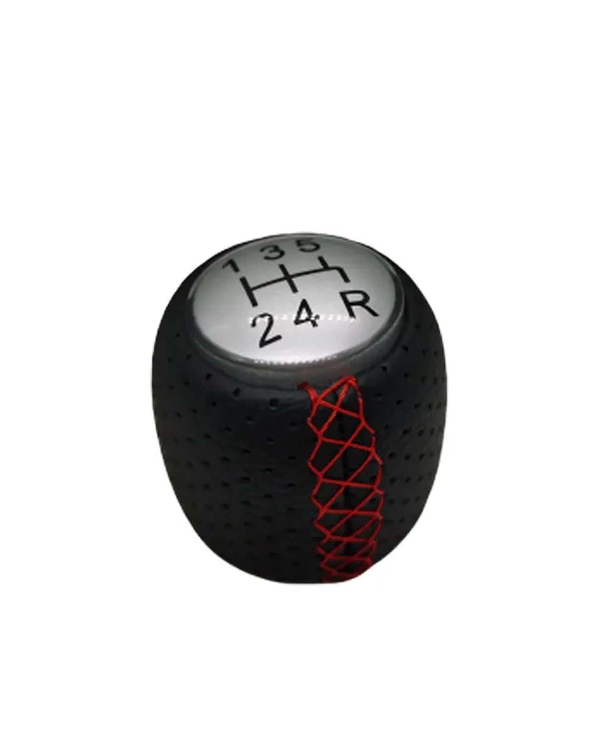 Schaltknauf Für ALFA Für Romeo 159 Brera Spider 2005 2006 2007 2008 2009 2010 2011 OE 55344557 5 6 Geschwindigkeit Auto Schaltknauf Schaltknauf Shift knob(12345R red) von FQYYWL