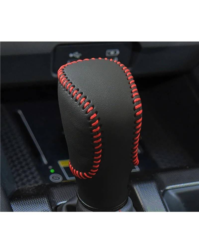 Schaltknauf Für Civic 2022-2023 Fit 2021-2023 Für Accord 2018-2023 Auto-Schalthebel-Halsbänder Lederkopfknopf Handbremsgriffabdeckung Shift knob(Style2) von FQYYWL