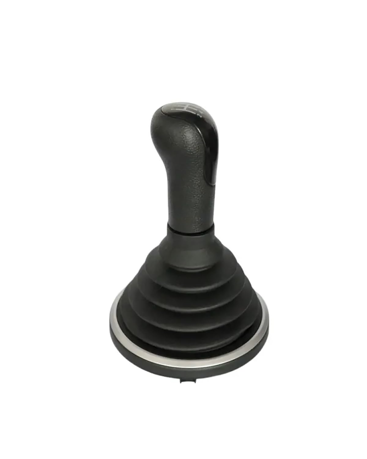 Schaltknauf Für Ford Fiesta MK6 2002-2008 Connect Fusion MT 5 6 Geschwindigkeit Schwarz Silber Auto Shift Schaltknauf Griff Shift Knauf Kopf Auto Styling Shift knob(Dust Black 5speed) von FQYYWL