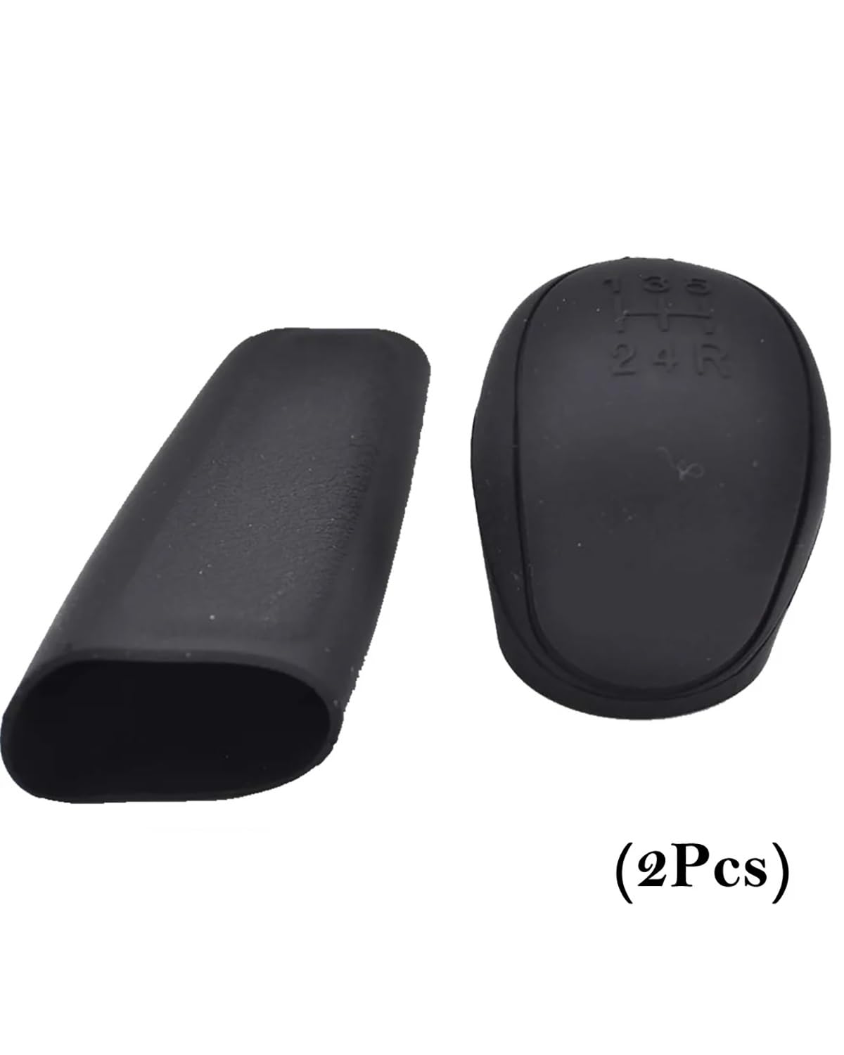 Schaltknauf Für Kia Für Rio 3 4 Solaris Qashqai Auto Auto Silikon Schalthebel Kopf Knopf Abdeckung Handbremse Handbremse Schutz Grip Shifter Shift knob(2Pcs) von FQYYWL