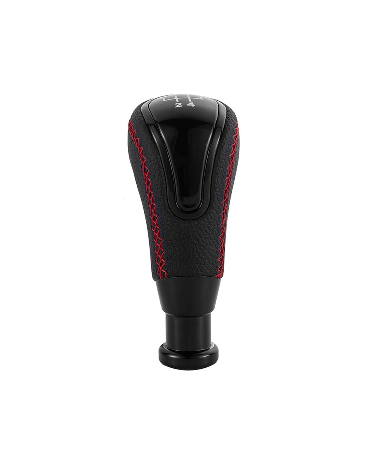 Schaltknauf Für Lada Für Vesta Für Granta VAZ Kalina Niva Samara Für Largus Schwarz Rot 5 Gang Manuelle Auto Schaltknauf Schalthebel Shift knob von FQYYWL