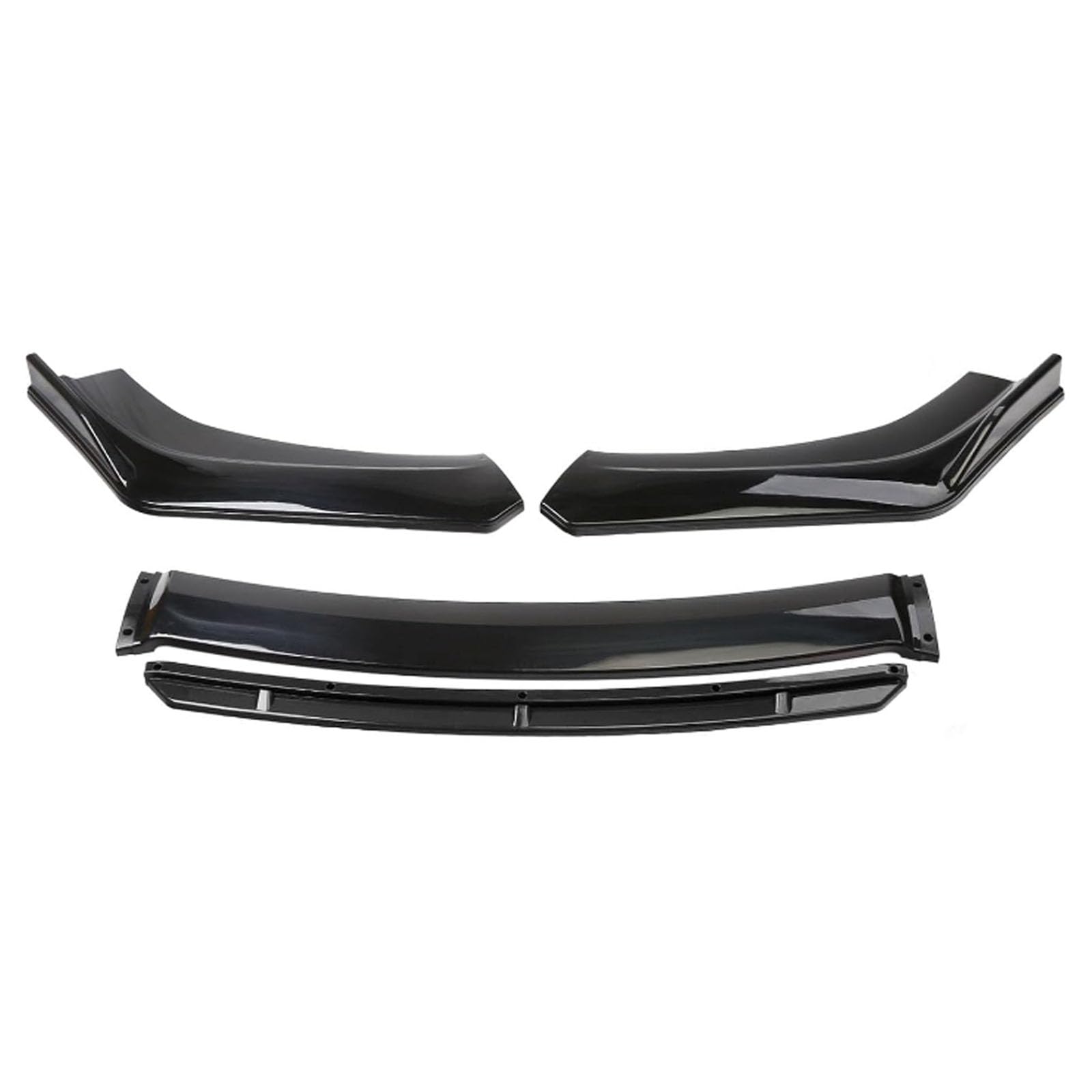 Auto Frontspoiler für CRV 2019-2020,Frontspoiler Protector FrontstoßStangenlippe Auto Antikollisionsschutz Body,Auto Styling Karosserie Anbauteile Zubehör,Black von FQYZJDCZ