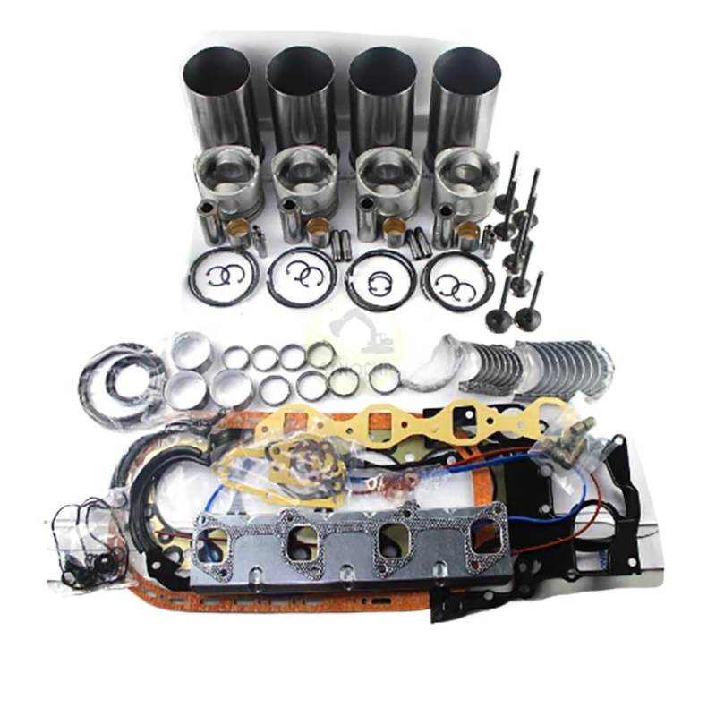 4JB1 Motorüberholungssatz kompatibel mit 2,8 l Nicht-Turbo Kompatibel mit Mustang 843 853 1213 960 2060 Lader-Baggerteile von FQkBEX