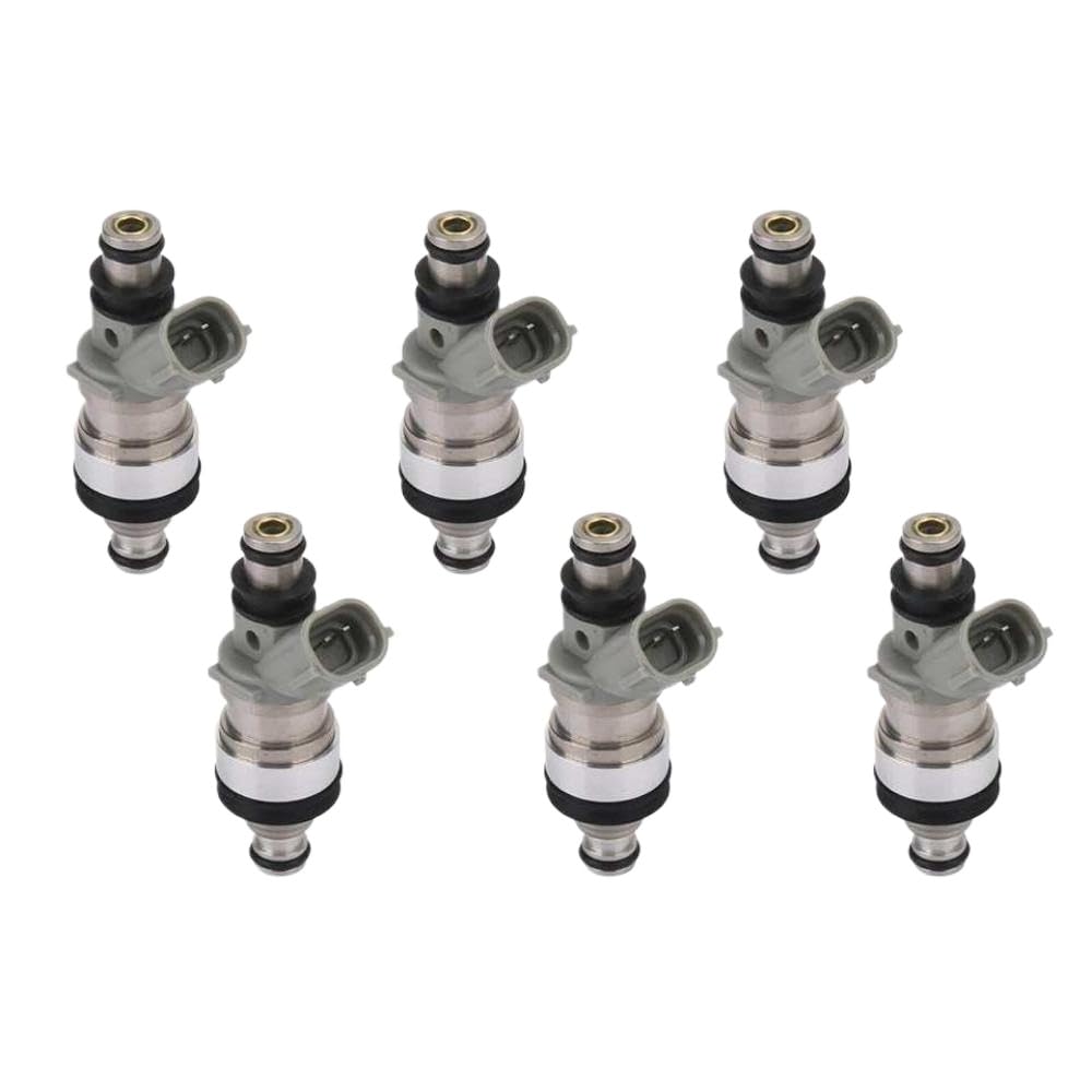 6PCS Kraftstoffeinspritzdüsen kompatibel mit ES300 4Runner T100 Tacoma 3.0L 3.4L V6 Modellen von 1992 bis 1998 von FQkBEX