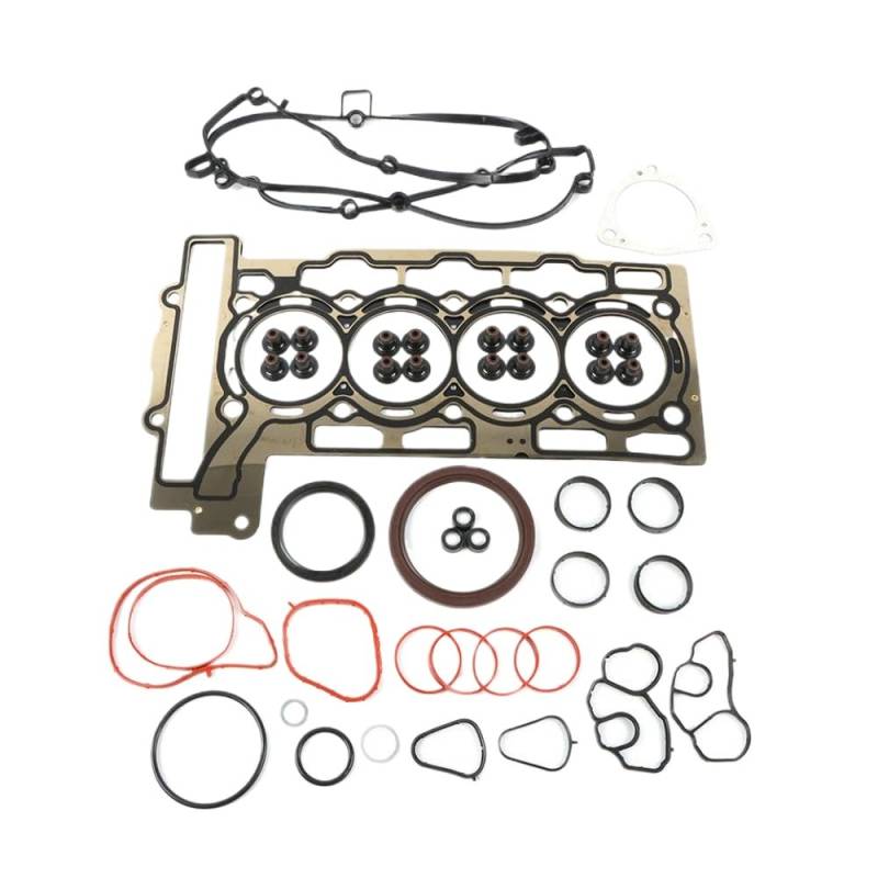 Motordichtungs-Überholungssatz, kompatibel mit 116i 118i 316i F20 F30 und S R55 R56 R57 R58 N13 N18 1.6T 11127586907 11127567877 von FQkBEX