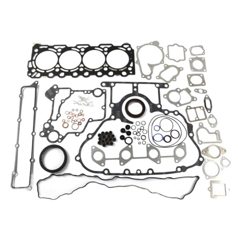 Motordichtungssatz V3307 V3307T, kompatibel mit Kubota M6040 M6060 Traktoren S650 S630 Kompaktlader-Modellen 1G77299350 1G77299360 von FQkBEX