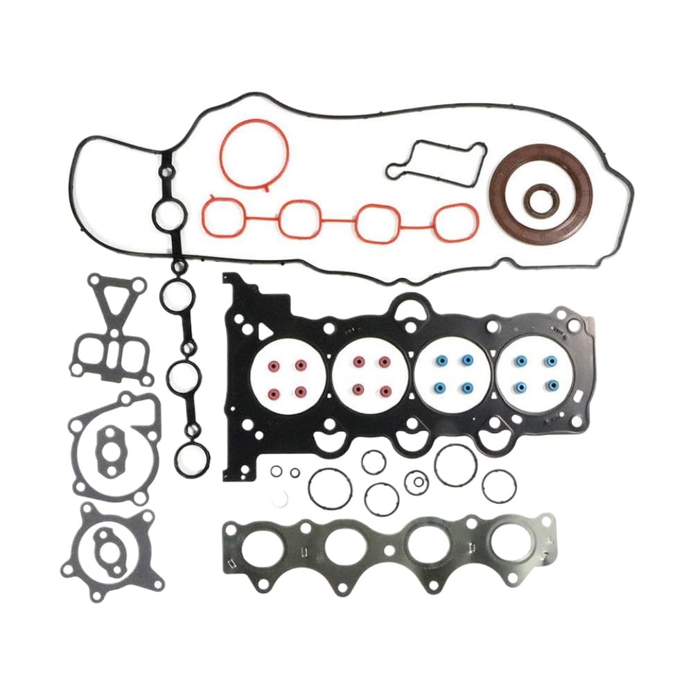 Motorüberholungs-Dichtungssatz, kompatibel mit 2011–2019 K4 KX3 Optima Soul G4FJ 1.6T Ersatzteilen 20910-2BU06 209102BU06 von FQkBEX