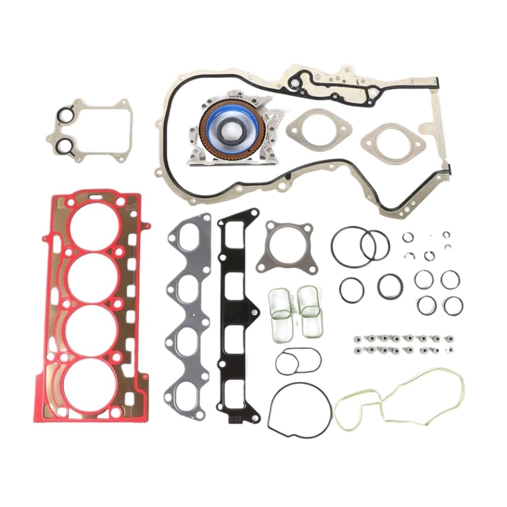 Überholungs-Zylinderdichtungssatz, kompatibel mit 1.4T TFSI EA111 Turbomotormodellen 03C103383AH 03C109287G 03610317B 03C103383AE von FQkBEX