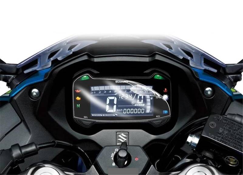 Motorrad Cluster Kratzschutzfolie Für Ducati Streetfighter V4 Panigale V4R 2020 V4S 2018 Motorrad Instrument Schutz Film Dashboard Screen Protector Aufkleber(1 Kit) von FRDUIEW