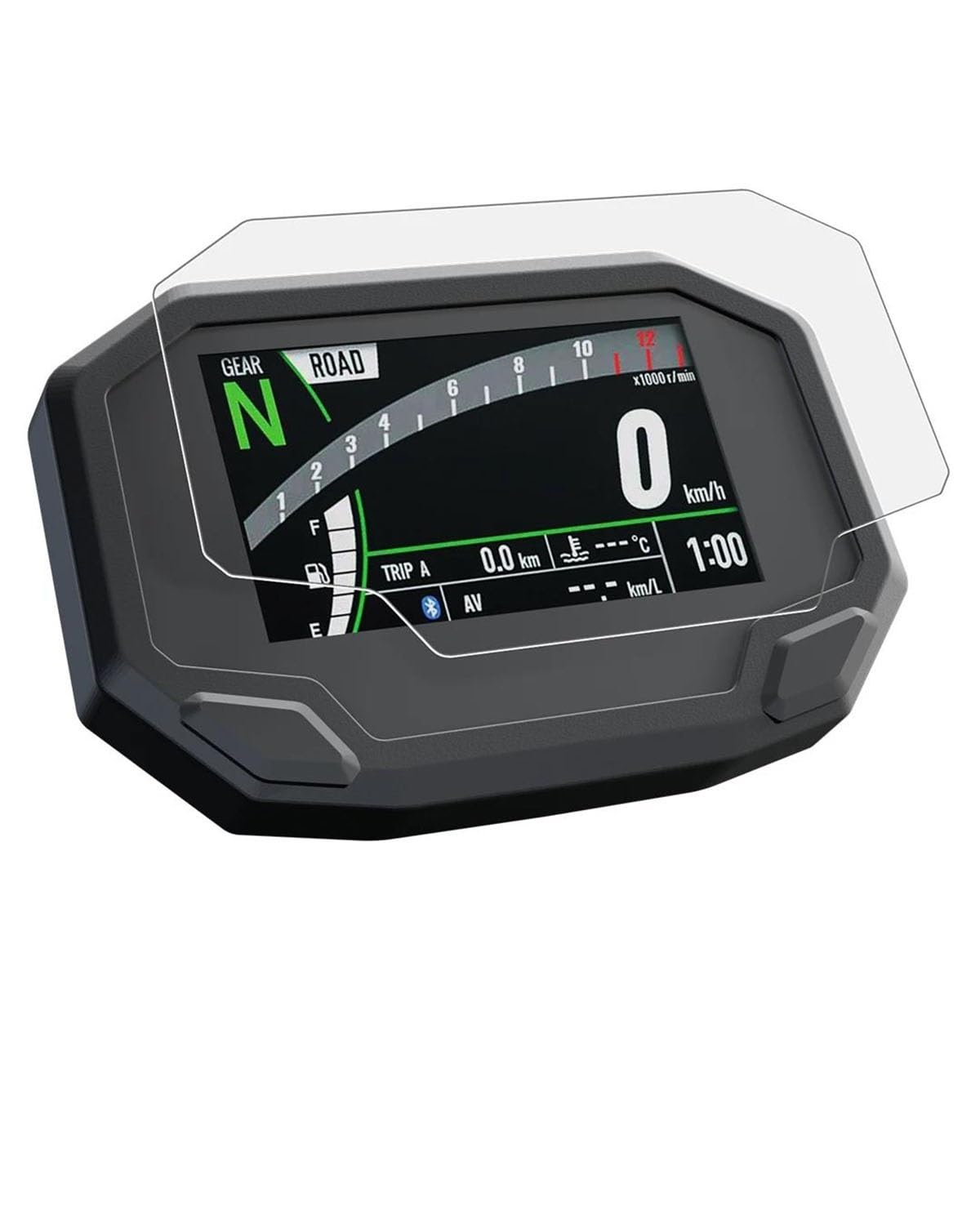 Motorrad Cluster Kratzschutzfolie Für KA&WASAKI Für ZX10R Für ZX-10R 2021 2022 2023 Motorrad Zubehör Dashboard Screen Protector TPU Instrument Film von FRDUIEW