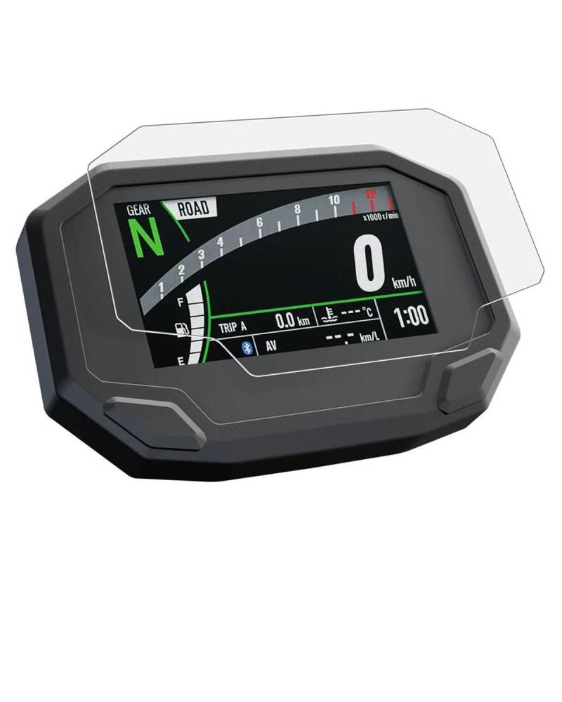 Motorrad Cluster Kratzschutzfolie Für Kawasaki Für ZX10R Für ZX-10R 2021 2022 2023 Motorrad Zubehör Dashboard Screen Protector TPU Instrument Film von FRDUIEW