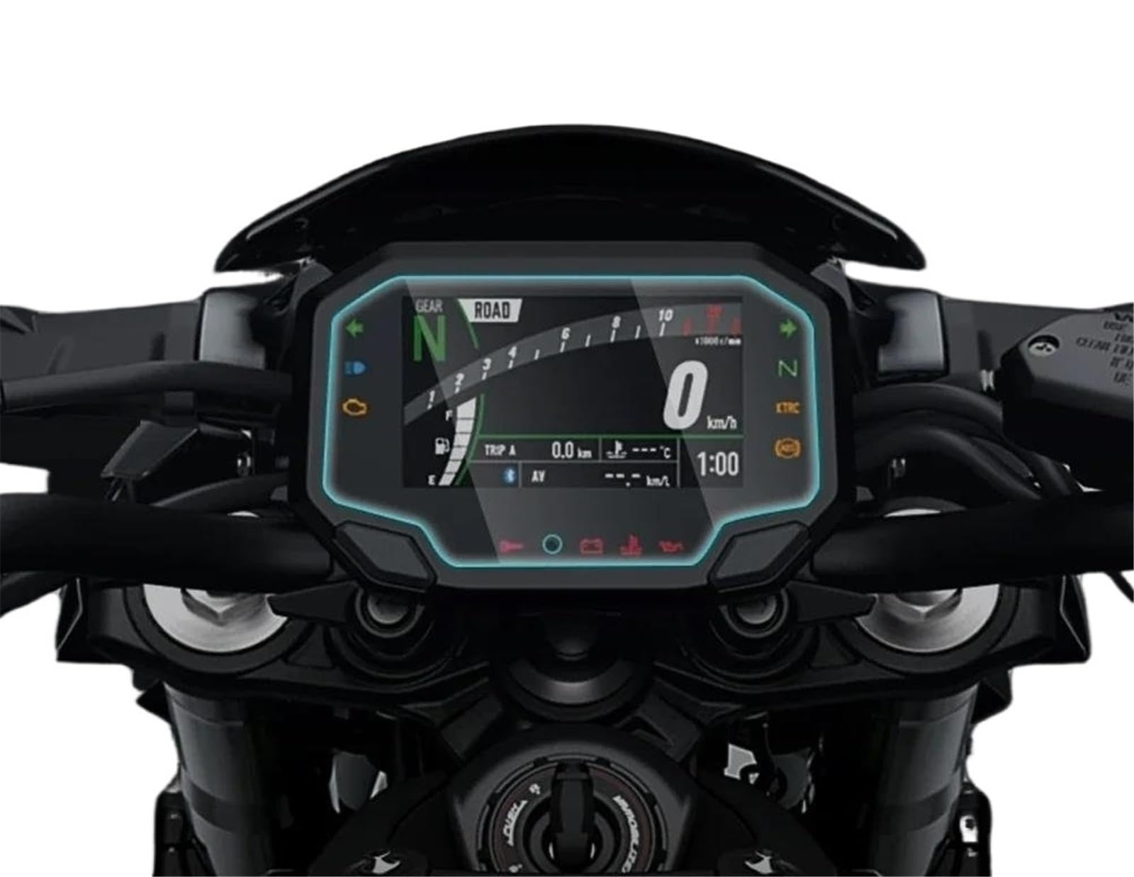 Motorrad Cluster Kratzschutzfolie Für Kawasaki Ninja 650 Z650 Z900 1000 Motorrad Cluster Kratzschutzfolie Armaturenbrett Displayschutzfolie Für Zubehör von FRDUIEW