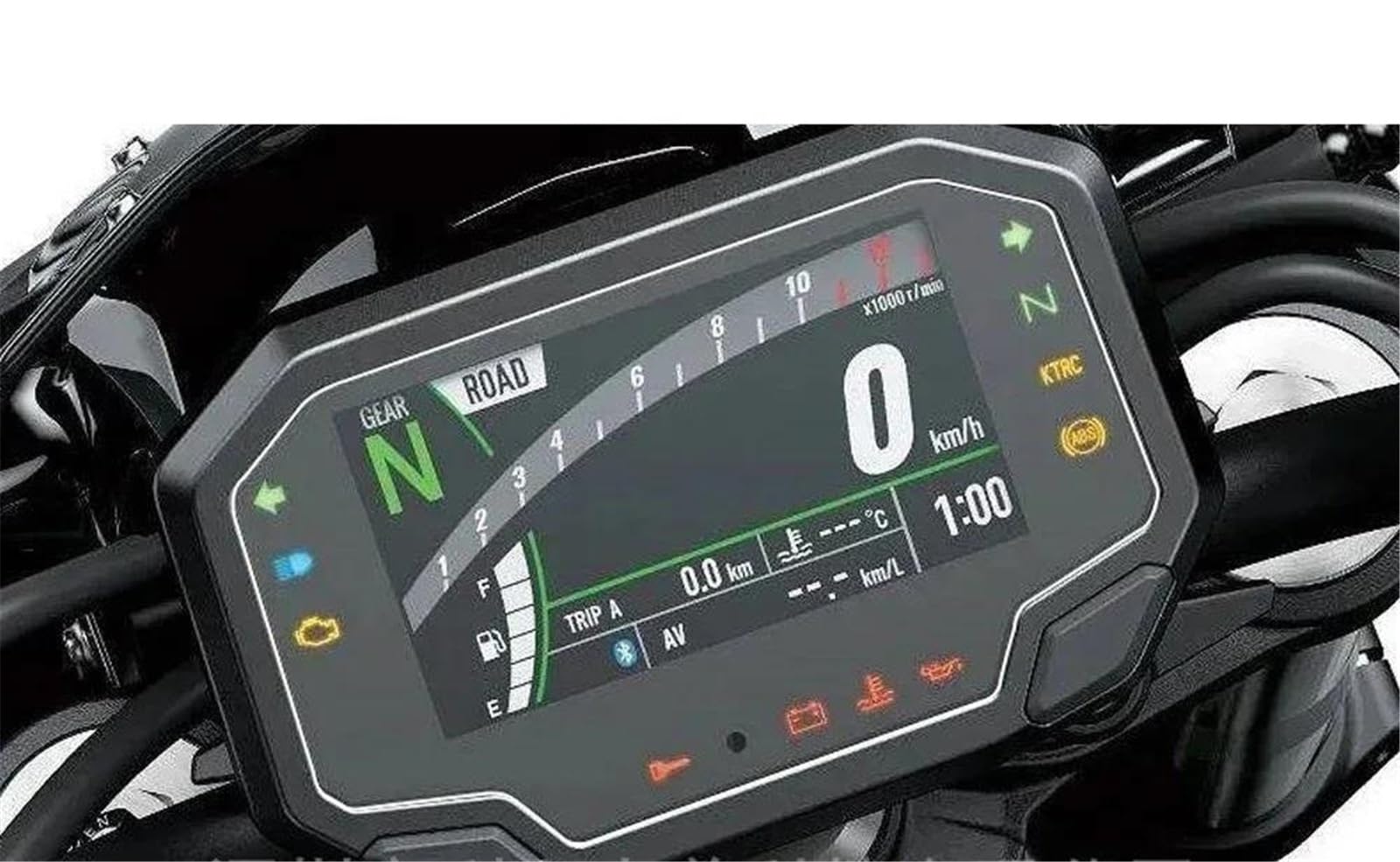 Motorrad Cluster Kratzschutzfolie Für Kawasaki Ninja 650 Z650 Z900 1000 Motorrad Cluster Kratzschutzfolie Armaturenbrett Displayschutzfolie Für Zubehör von FRDUIEW