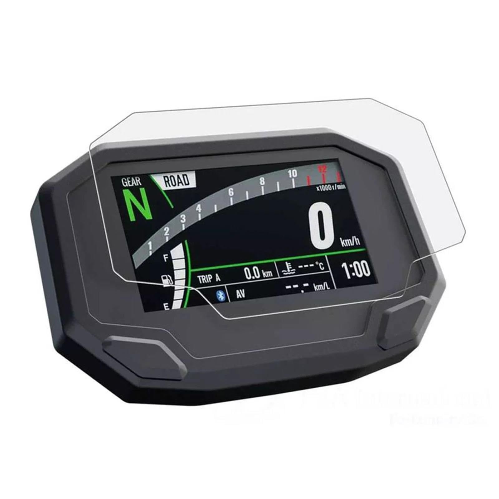 Motorrad Cluster Kratzschutzfolie Für Ninja500 SE (Modell 2024) X2is Geeignete Instrumententafel-Folienanwendung, Instrumententafel-Schutzfolie, Water Co von FRDUIEW