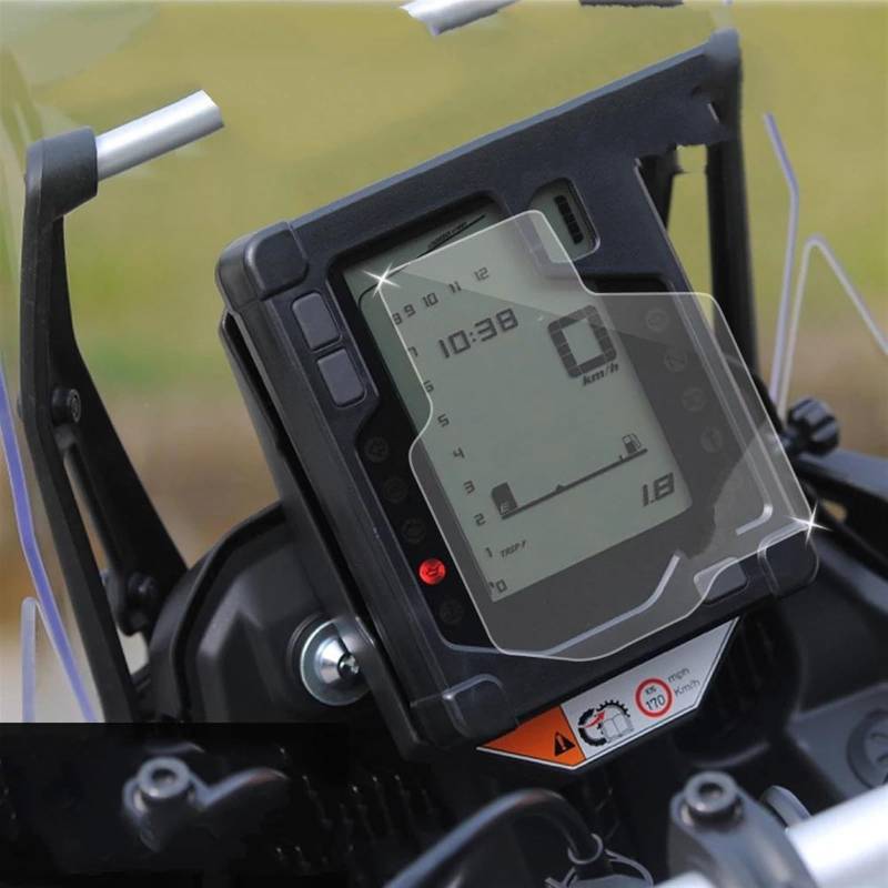 Motorrad Cluster Kratzschutzfolie Für Tenere 700 Für Tenere700 2019-2020 Motorrad Instrument Cluster Schutz Film Anti-Scratch Dashboard Screen Protector von FRDUIEW