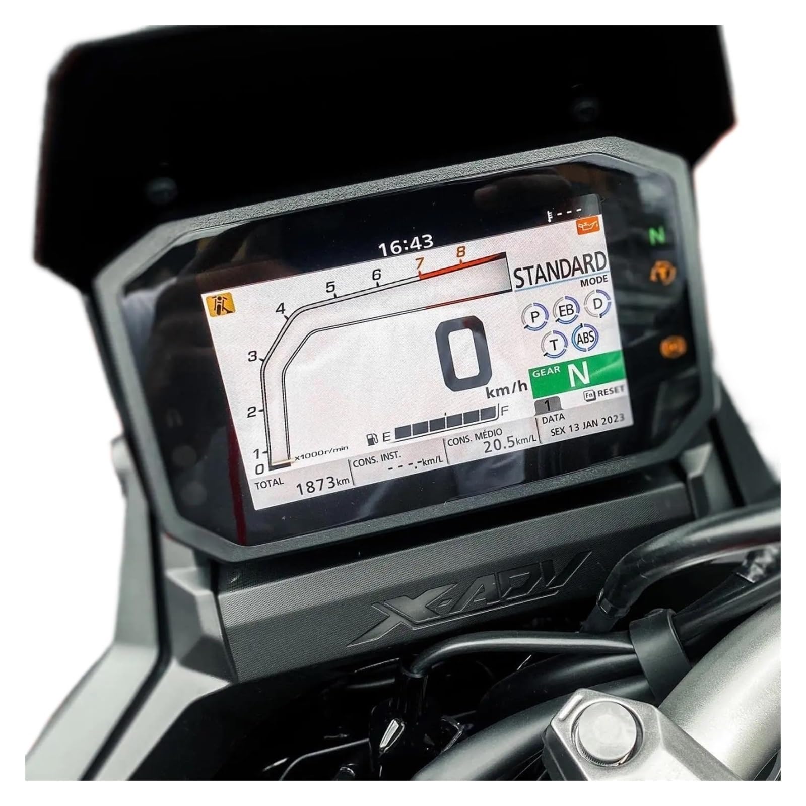 Motorrad Cluster Kratzschutzfolie Für X-ADV 750 XADV 750 2021-2023 Dashboard Screen Protector Film XADV750 Zubehör TFT LCD Instrument Schutz Film von FRDUIEW