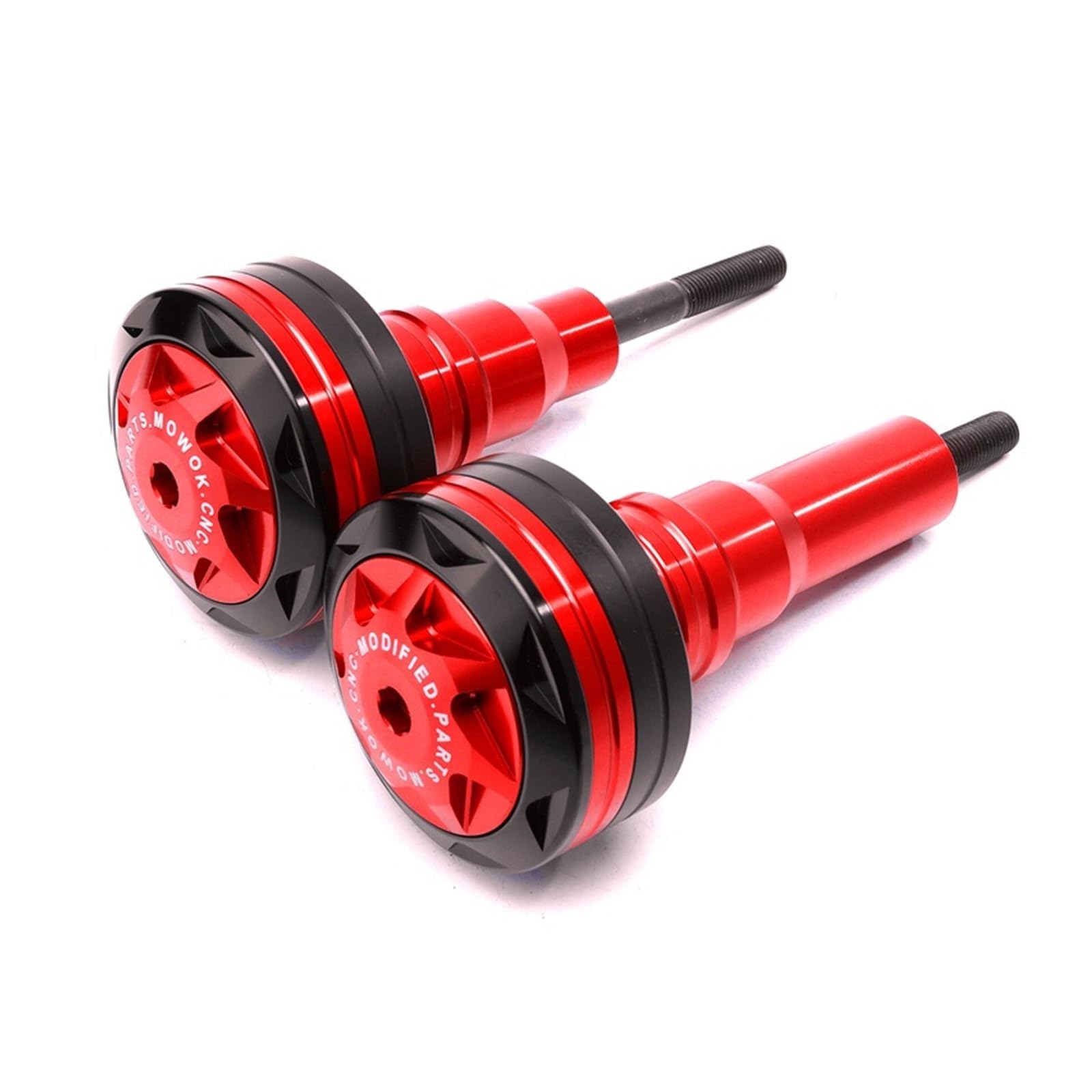 Motorrad-Sturzschutz 2 Stück Motorrad CNC Aluminium Rahmen Slider Schutz Absturzsicherung Crash-Schutz Für Kawasaki Ninja 650 Z650 2017+ 2019 2020(Red) von FRDUIEW