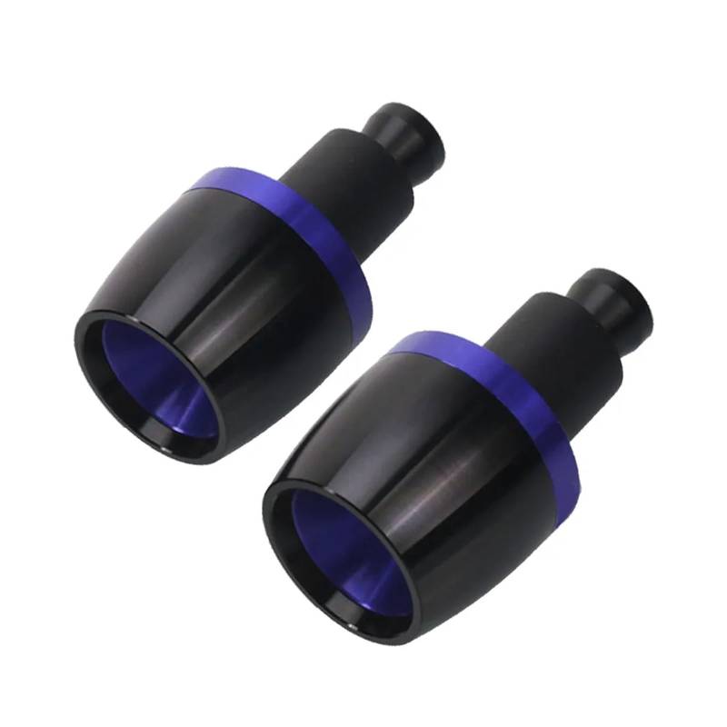 Motorrad-Sturzschutz Für Suzuki GS500 GS 500 1989–2008 Motorrad CNC Aluminium Universal Lenkergriff Vorbau Endkappe Gewicht Stecker Slider(Blue) von FRDUIEW