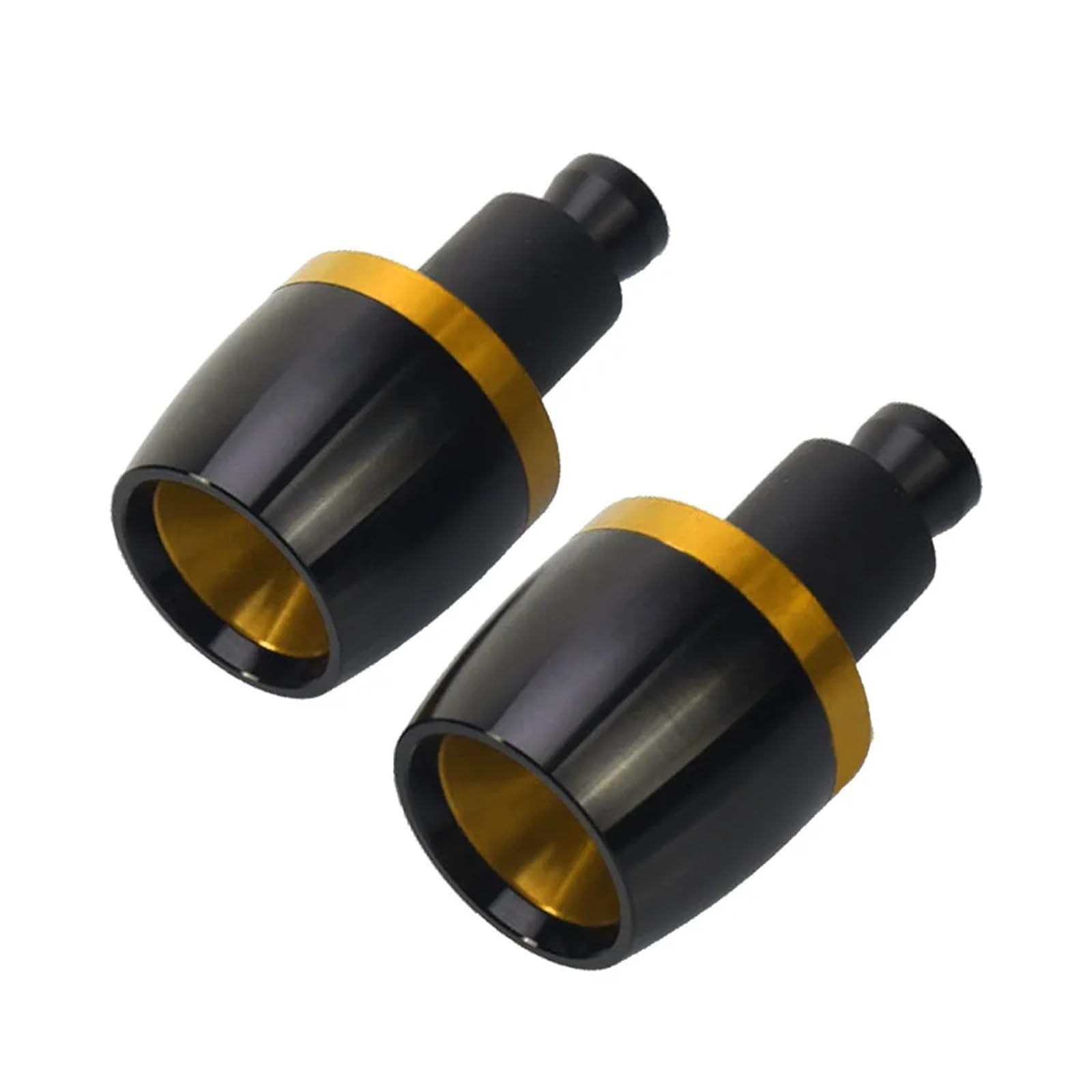 Motorrad-Sturzschutz Für Suzuki GS500 GS 500 1989–2008 Motorrad CNC Aluminium Universal Lenkergriff Vorbau Endkappe Gewicht Stecker Slider(Gold) von FRDUIEW