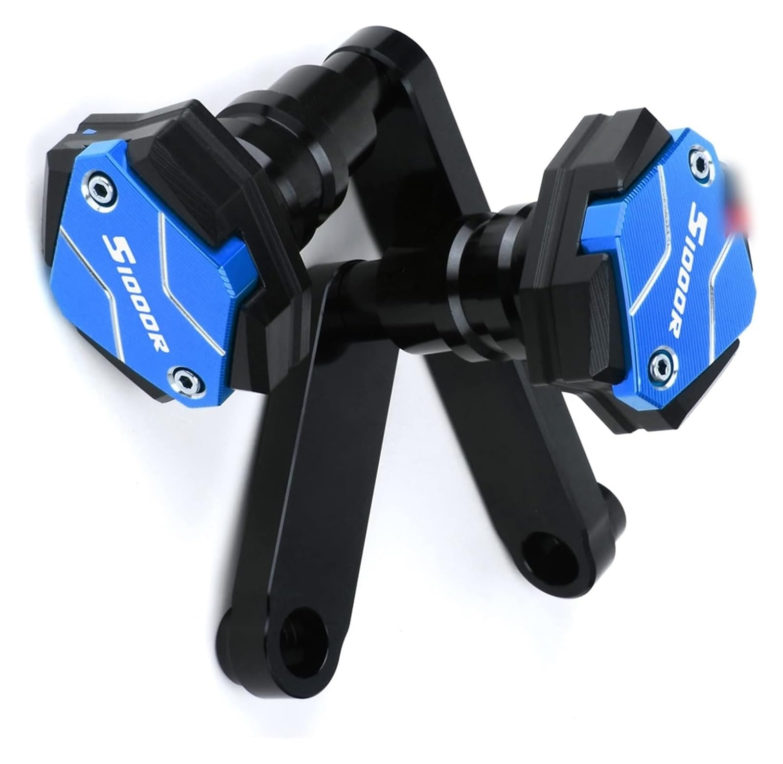 Motorrad-Sturzschutz Motorrad Rahmen Sliders Crash Protector Fallende Schutz Pad Abdeckung Für S1000R S1000r 2012-2014 2013(Blue) von FRDUIEW