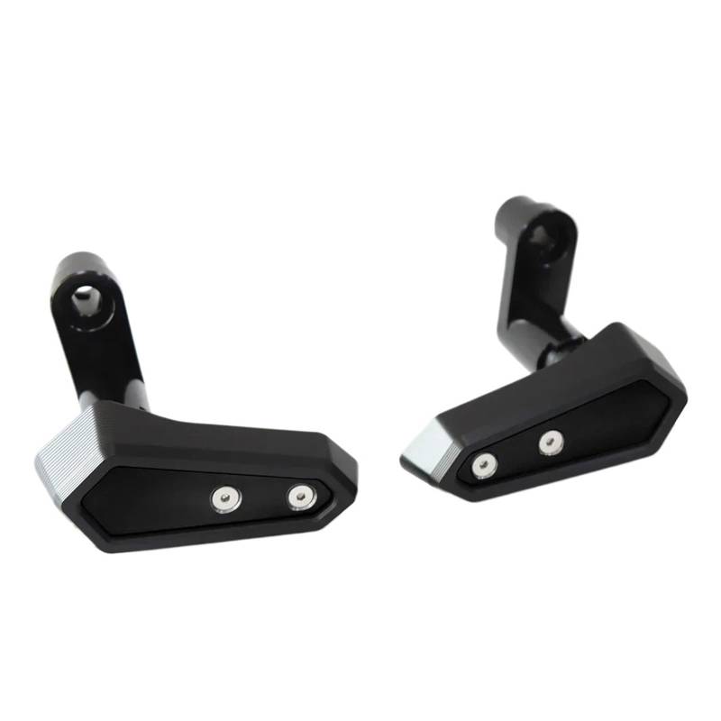 Motorrad-Sturzschutz Motorrad Slider Rahmen Slider Motor Schutz Schutz Abdeckung Fallen Schutz Fit Für Kawasaki Ninja500 Z500 Ninja 500(Black) von FRDUIEW