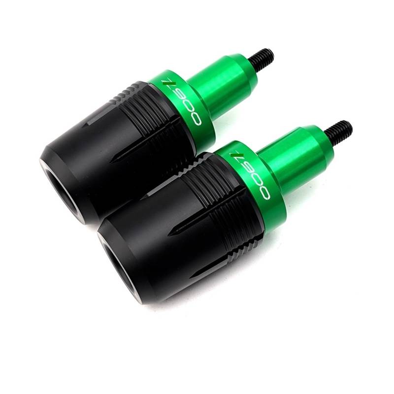 Motorrad-Sturzschutz Rahmenschieber Für Kawasaki Z900 Z 900 RS 2017–2022 2023 2024 Z900RS Motorradteile Auspuff Crash-Schutz Absturzsicherung(Frame Sliders-Green) von FRDUIEW