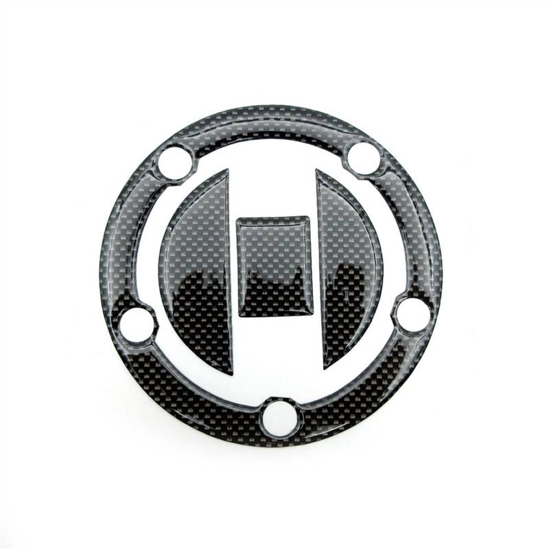 Tank Pads 1Pcs Carbon Fuel Gas Öl Kappe Tank Pad Tankpad Schutz Aufkleber Für Motorrad Universal(02) von FRDUIEW