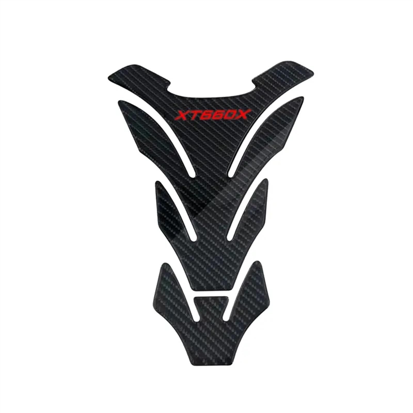 Tank Pads 3D Carbon Fiber Motorrad Kraftstoff Tank Pad Abdeckung Schutz Aufkleber Aufkleber Für XT660X XT 660 X XT 660X(4 Carbon Fiber) von FRDUIEW