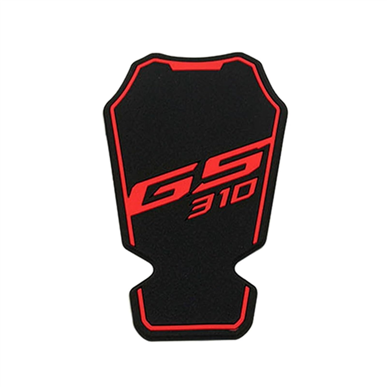 Tank Pads Motorrad Anti Slip Öl Tank Pad Schutz Aufkleber Gas Kraftstoff Knie Grip Traktion Seite Aufkleber Für G310GS G310 G 310 GS 310GS(Tank Pad Red) von FRDUIEW