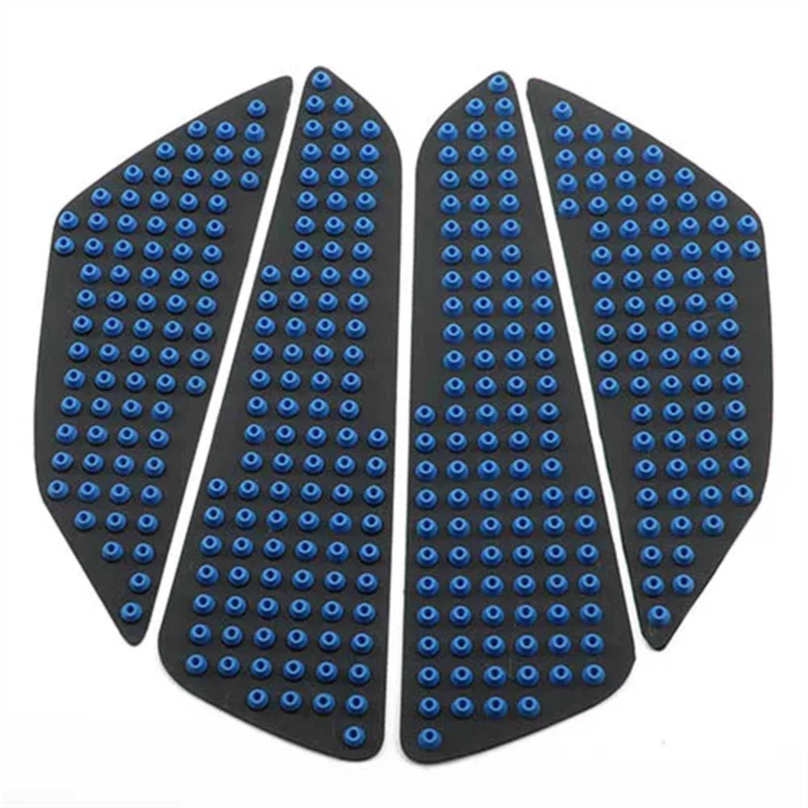 Tank Pads Motorrad Aufkleber Tank Traktion Seite Pad Gas Knie Grip Schutz Aufkleber Gummi Universal Für CG CB CB650F VFR 800(Blue) von FRDUIEW