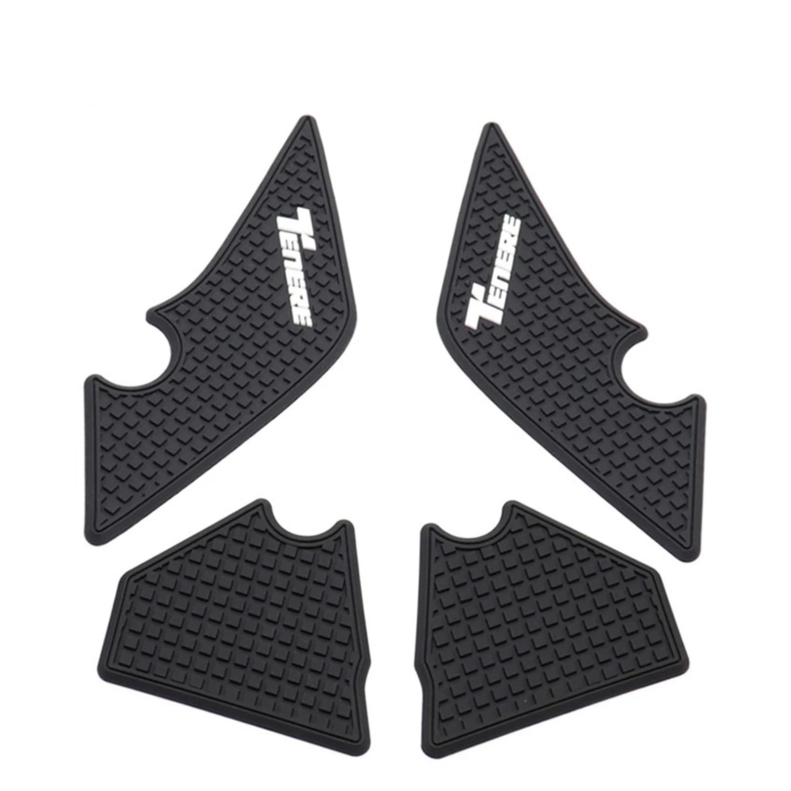 Tank Pads Motorrad Nicht-Slip Seite Kraftstoff Tank Aufkleber wasserdichte Pad Gummi Aufkleber Für Yamaha Tenere 700 T700 XTZ 700 2019 2020(B) von FRDUIEW