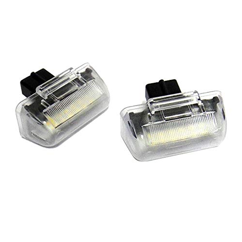 FREDY 2X LED Kennzeichenbeleuchtung weiß für Transit Tourneo MK5 MK6 MK7 1995-14 von FREDY