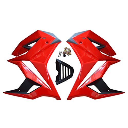 FREDY Custom Color for Grom MSX125 2016–2018 Mid Fairing Belly Pan Set Red von FREDY