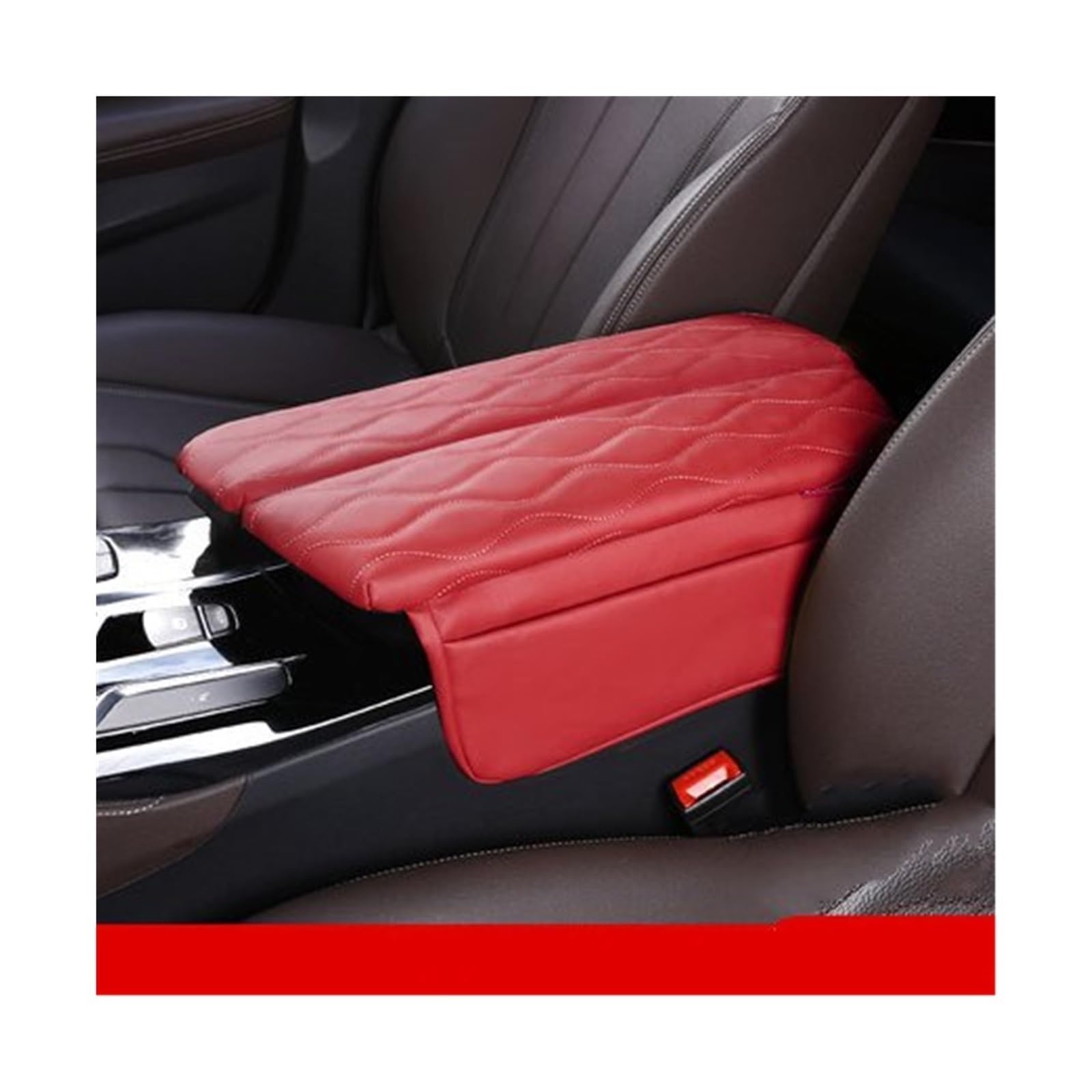 Auto-Armlehnen-Organizer Auto Armlehne Abdeckung Pad Auto Arm Rest Matte Lagerung Box Kissen LHD für BMW 5 Series G30 G38 6GT G32 2018-2022(2) von FREERAY