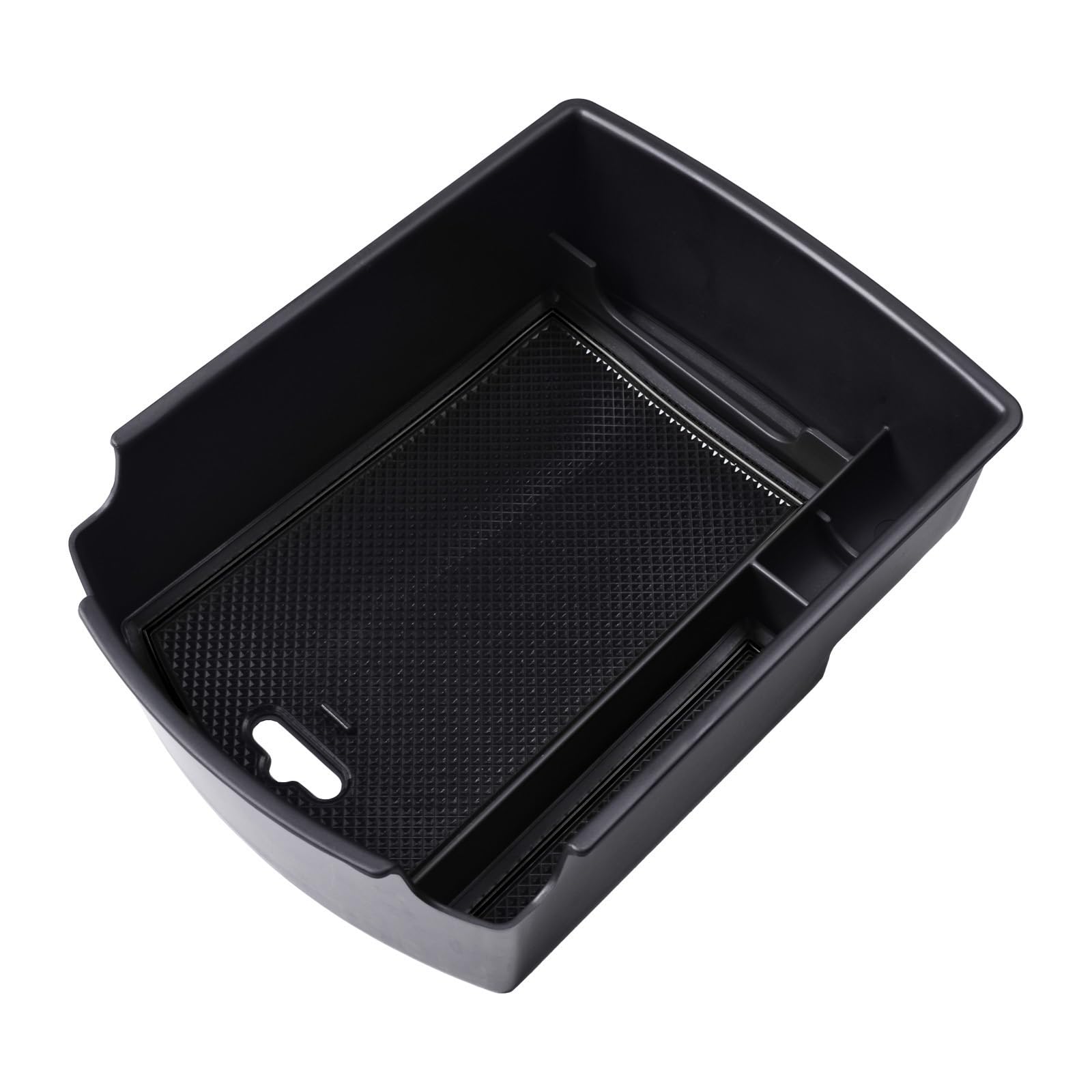 Auto-Armlehnen-Organizer Auto Center Konsole Organizer Container Armlehne Storage Box Tray für Kia Soul 2020-2023(Black 199) von FREERAY