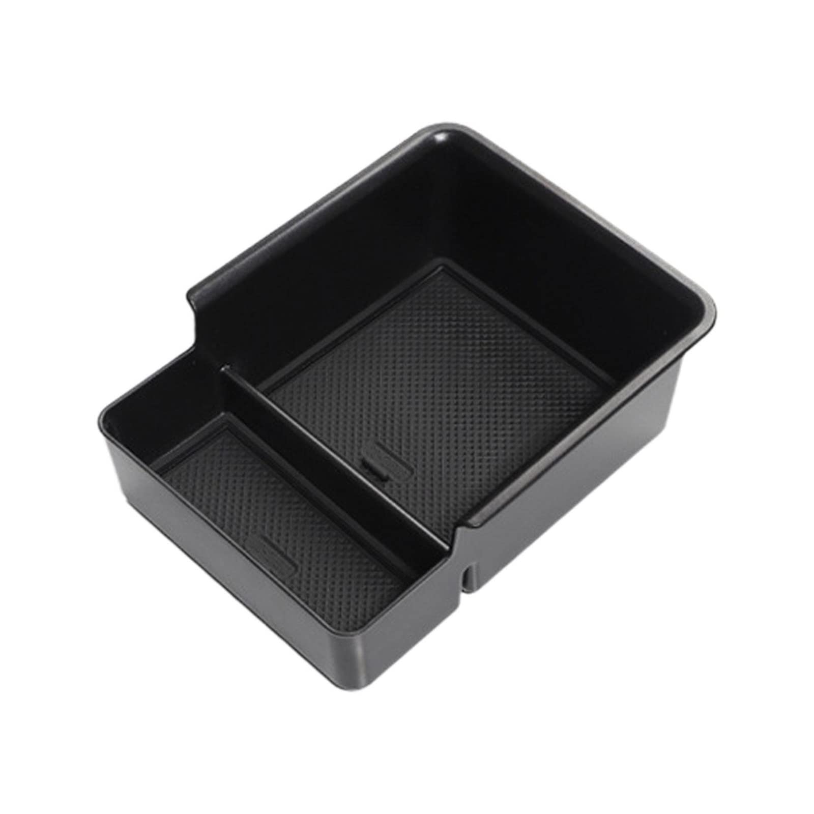 Auto-Armlehnen-Organizer Auto-Mittelarmlehnen-Aufbewahrungsbox für MG-4 EV EH32 für MuLan 2022 2023 2024 Center Console Organizer Container Tray Zubehör(Schwarz) von FREERAY