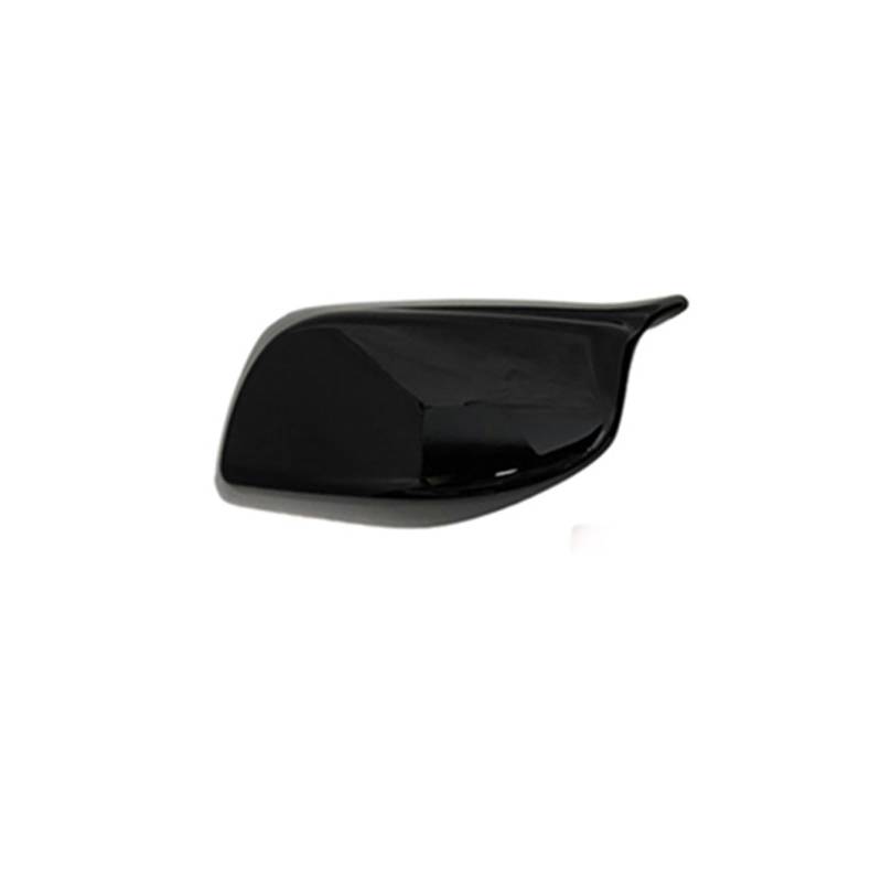 Rückspiegelabdeckung Kappe Für BMW E60 E61 E63 E64 5er-Serie Für Modell 2004-2008 Kohlefaser-Auto-Rückspiegel-Seitenspiegelabdeckung(1pc Black Left) von FREERAY