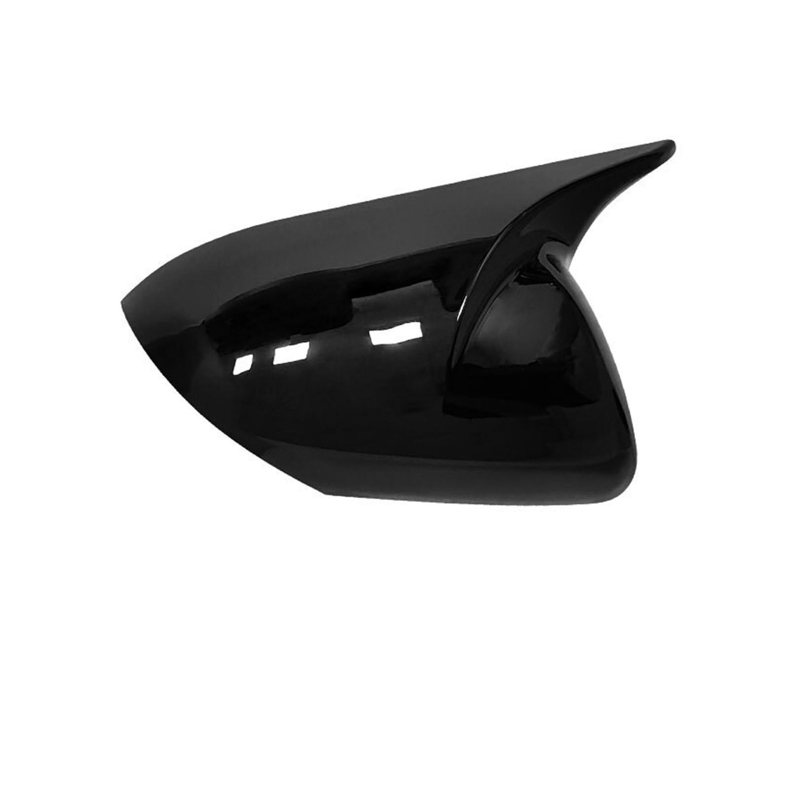 Rückspiegelabdeckung Kappe Für Mazda 3 Für Axela BL 2009-2013 Auto Rückspiegel Abdeckung Shell Seite Spiegel Kappe Gehäuse Für Mit Lampe Typ Lackiert(1pc Black Left) von FREERAY