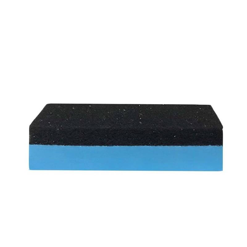 FRMUIC Auto-Keramik-Beschichtungsschwamm Autowaschschwamm Wachs-Applikator-Pad Auto-Schwamm-Pad Wachs-Polier-Pad Reifenpflege-Applikator-Pad Reifenglanz-Applikator-Pad (Blue, 7x3cm) von FRMUIC